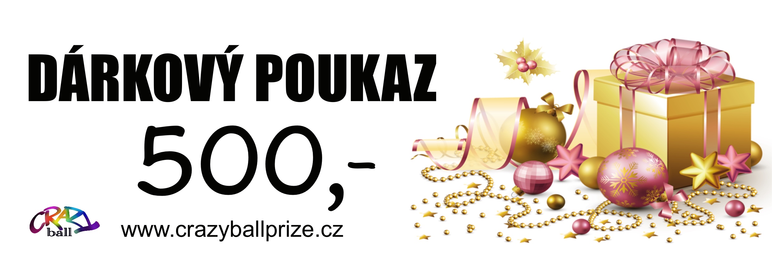 Dárkový poukaz 500,-