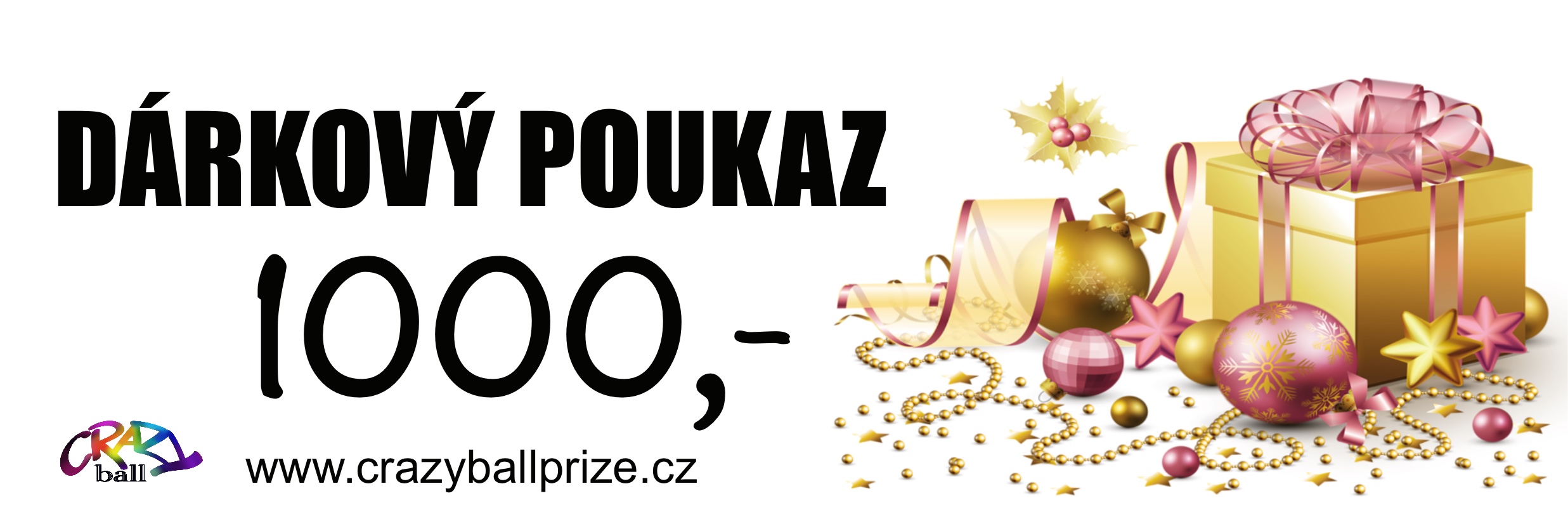 Dárkový poukaz 1000,-