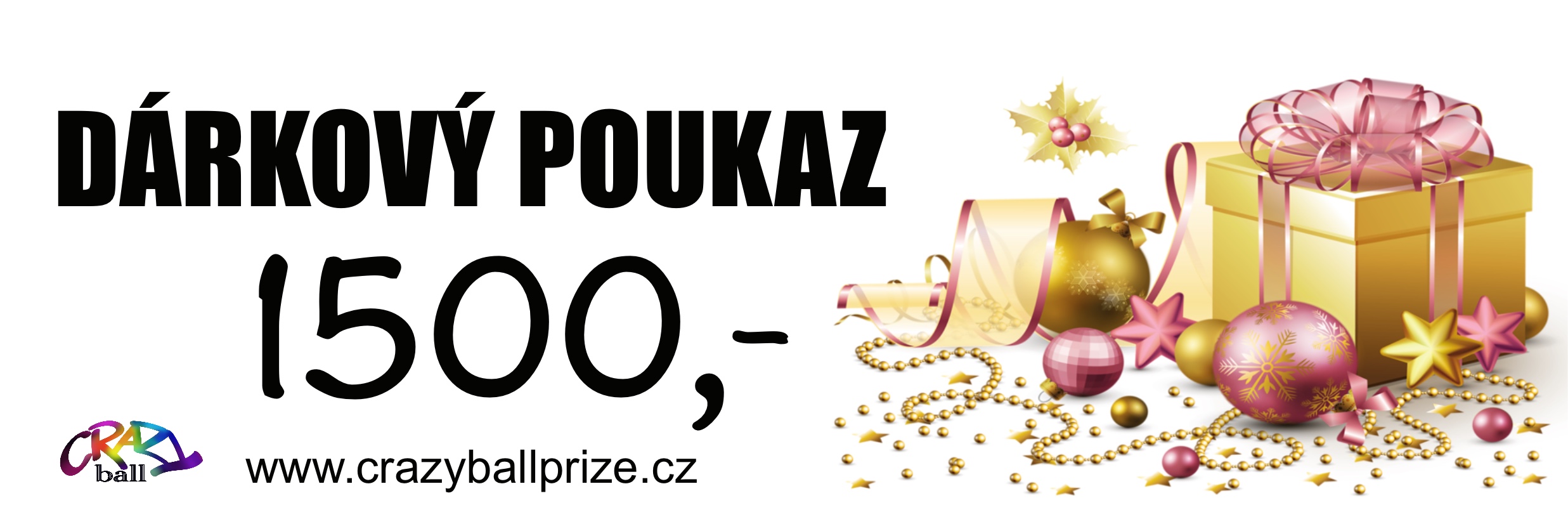 Dárkový poukaz 1500,-
